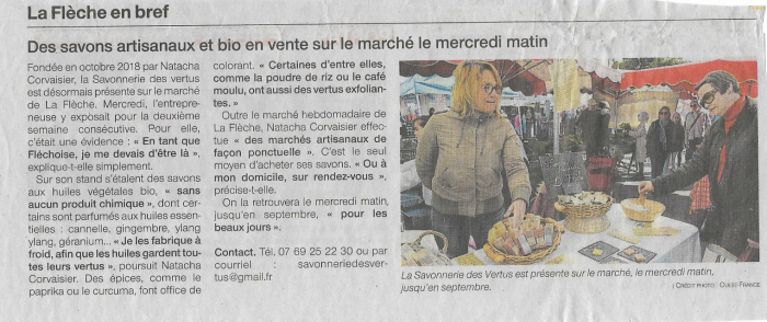 Article Ouest France Avril 2019