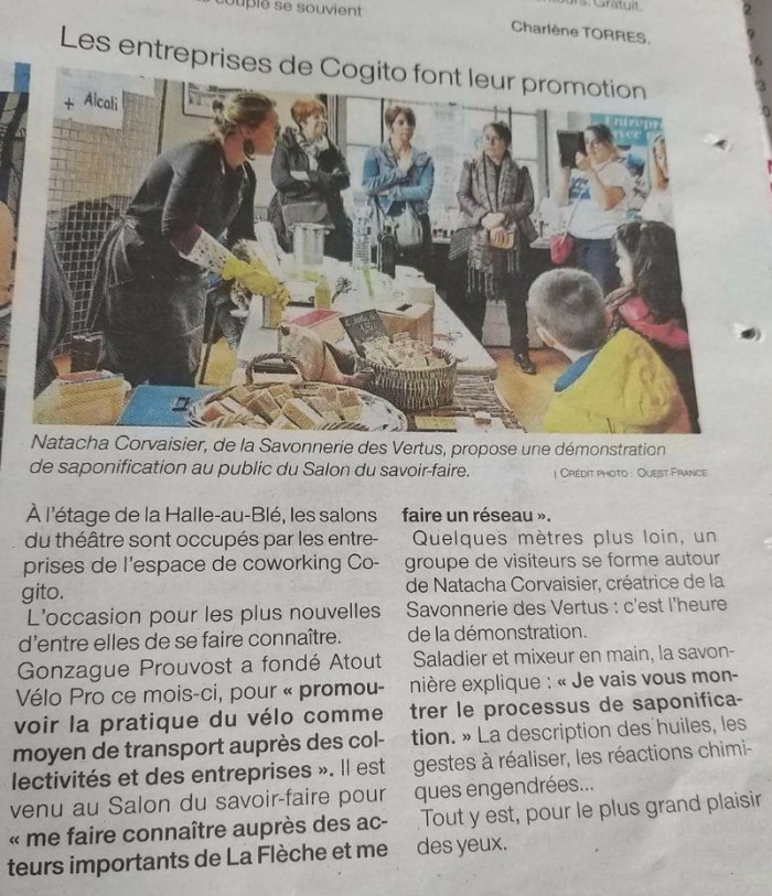 Salon du Savoir Faire à La Flèche Avril 2019