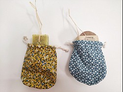 Pochette Savon ou Shampoing - Motifs au choix - 5€